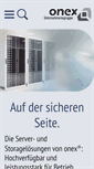 Mobile Screenshot of onex.de